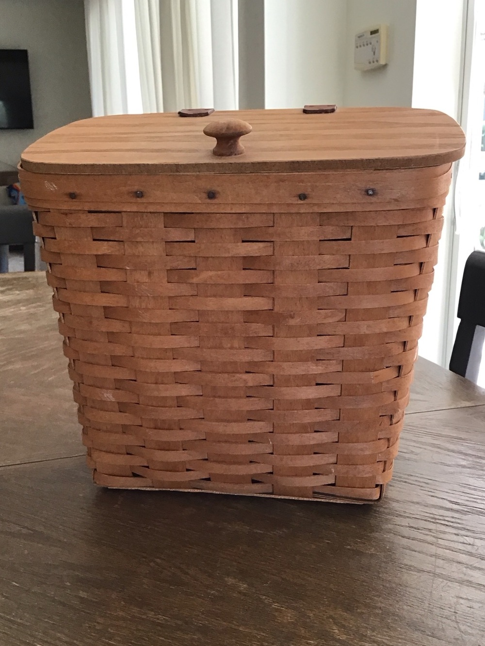 Vintage Longaberger mail basket 1994
